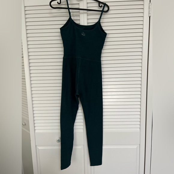 Beyond Yoga Spacedye Uplevel Midi Jumpsuit Green XS - Picture 3 of 7